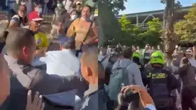 Agredieron al alcalde de Cali, Alejandro Eder, mientras atendía emergencia por terremoto