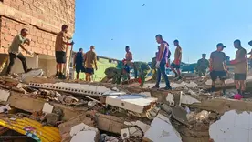 Labores de rescate tras terremoto en Buenaventura, Valle del Cauca