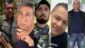 alias Araña, alias H. H., alias Mocho Olmedo, alias Muñeca, alias Pinocho