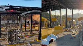Ataque con explosivos destruye peaje del municipio de Mondomo en la vía Panamericana