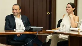 Alejandro Eder y Taliana Vargas