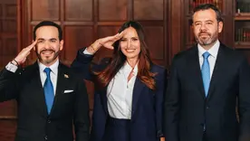 Abelardo de la Espriella, Clara Lucía Sandoval y Carlos Fernando Galán