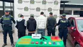 Capturan en Fontibón a cuatro hombres que se hacían pasar por vendedores para robar comercios
