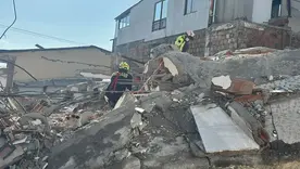Labores de rescate en Pereira tras terremoto