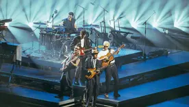 Morat en su “Ya Es Mañana World Tour” en el Movistar Arena de Bogotá