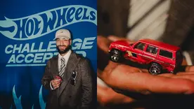 Maluma diseña un carro de colección con Hot Wheels