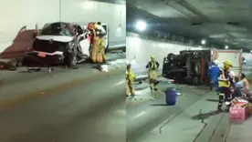 Tunel accidente