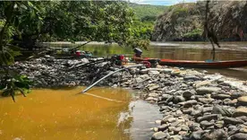 Operativo contra minería ilegal en Huila