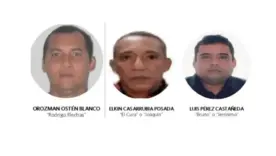  órdenes de captura contra tres exrepresentantes del Clan del Golfo
