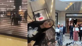 Protestas en Zara de Unicentro 