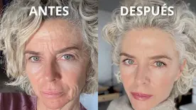 Margarita Rosa de Francisco antes y después