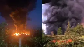Incendio en Rionegro, Antioquia