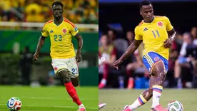 Davinson Sánchez y Jhon Arias
