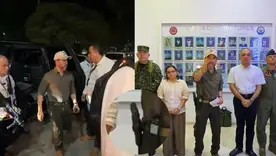 Abelardo de La Espriella con pistola al cinto