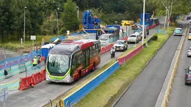 25 rutas de TransMiZonal modificarán sus recorridos en Bogotá debido al desmonte del puente vehicular ubicado en la intersección de la carrera Séptima con la calle 100