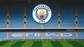 Escudo y Estadio del Manchester City