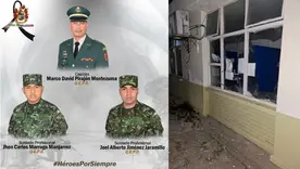Tres militares murieron tras ataque con drones contra batallón en Ocaña