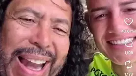 René Higuita le dio la bienvenida a James