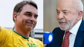 Flávio Bolsonaro y Luiz Inácio