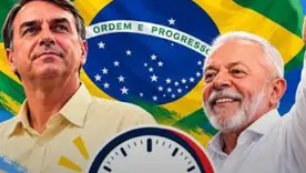 Jair Bolsonaro y Luiz Inácio Lula da Silva