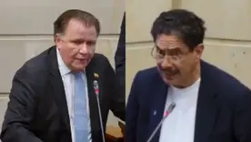 Indalecio Dangond e Iván Cepeda
