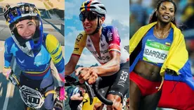 Mariana Pajón, Egan Bernal y Caterine Ibargüen