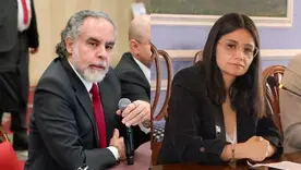 Armando Benedetti y Angie Rodríguez