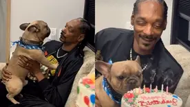 Snoop Dogg celebró los 13 años de su perro