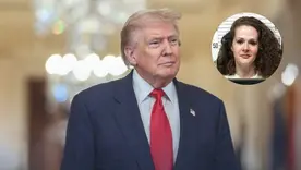 Donald Trump y Christa Pike