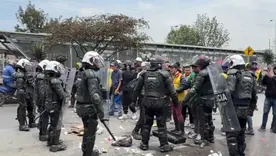 Protestas de bicitaxistas bloquearon la Autopista Sur en Soacha tras operativos de inmovilización