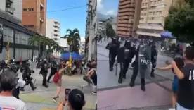 En fuertes disturbios terminó protesta en Ibagué: hubo enfrentamientos y detenciones