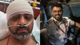 Smit Machchhar, piloto apuñalado en vuelo de Flydubai