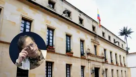 Sede de la Cancillería y Gustavo Petro