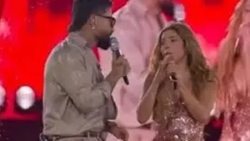 Shakira y Maluma sorprendieron en Madrid al cantar juntos “Agua” por primera vez