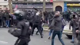 Francia protestas
