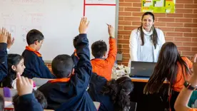 Niños en clase