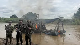 Golpe a la extracción ilícita de oro