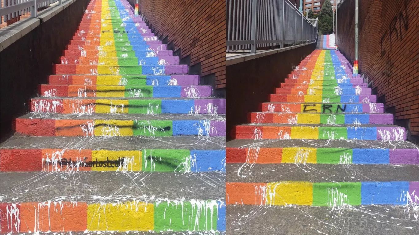 Escaleras LGBTI