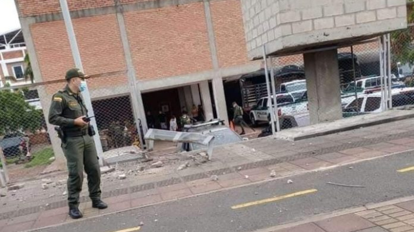 Explosión en Primer Distrito de Policía de Cúcuta