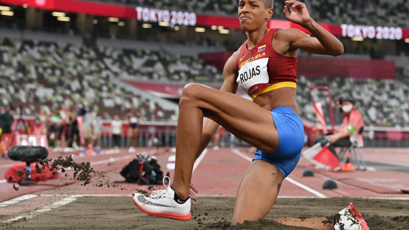 Yulimar Rojas deportista de atletismo venezolana