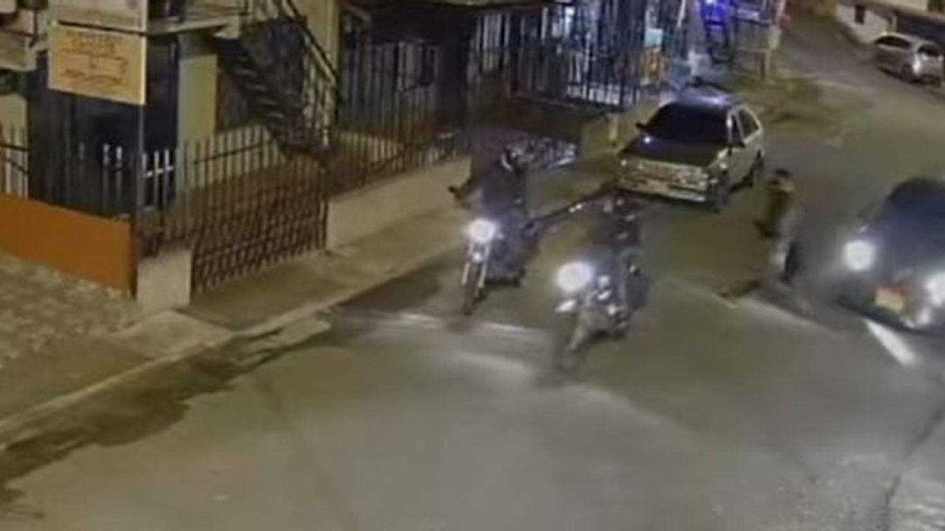 imagen de video de robo en Popayan