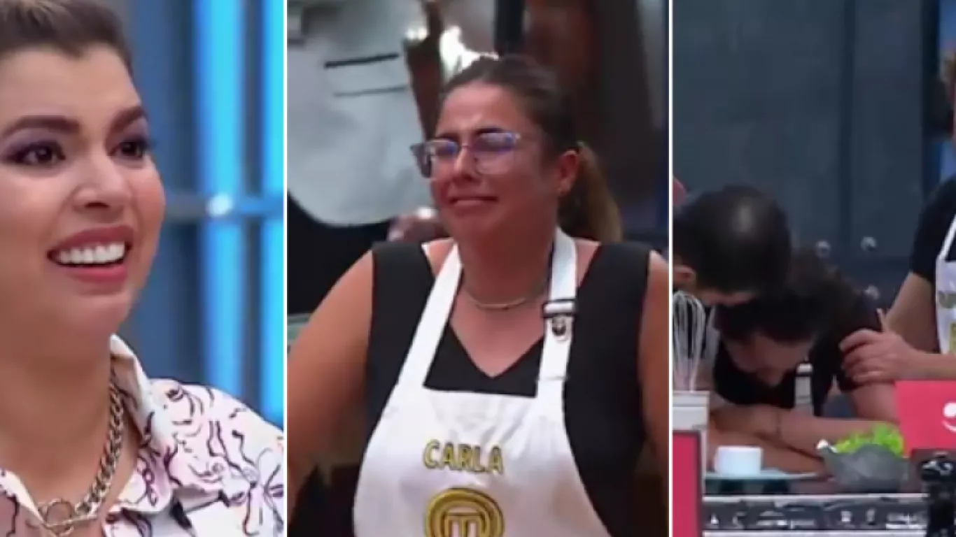 Carla Giraldo, lagrimas en Masterchef