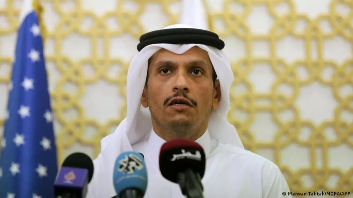 Ministro de Exteriores de Qatar Abdul Rahman Al Thani