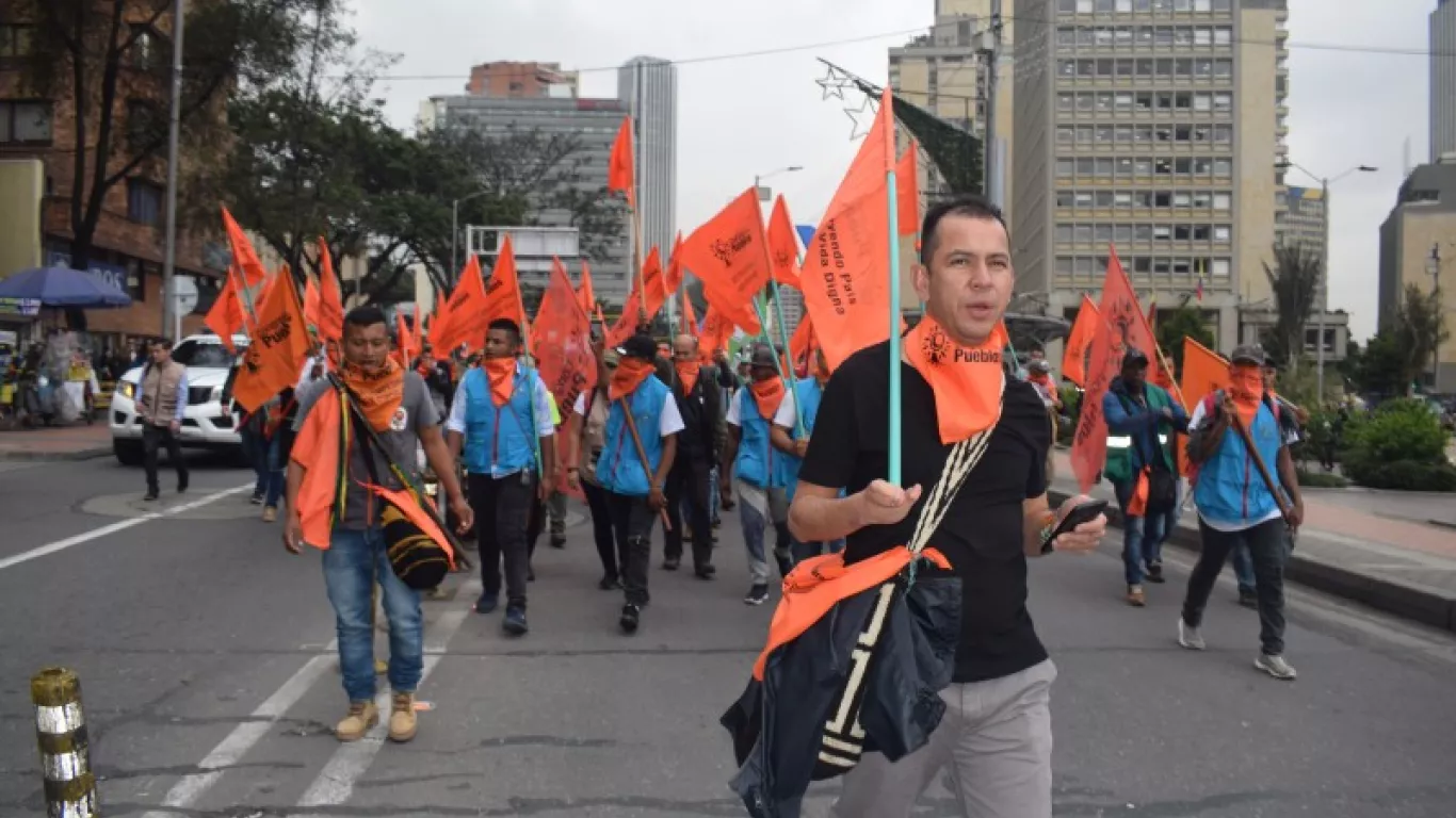 Detenido Jimmy Moreno, vocero del Congreso de los Pueblos