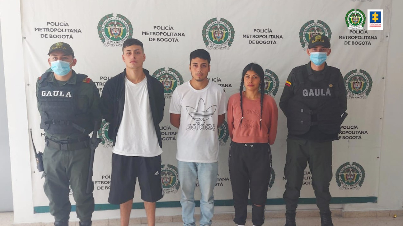 Cárcel para tres personas por presunto secuestro y hurto en Bogotá