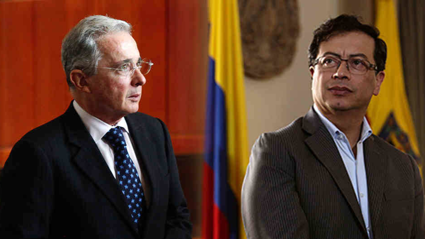 Petro y Uribe, discusión