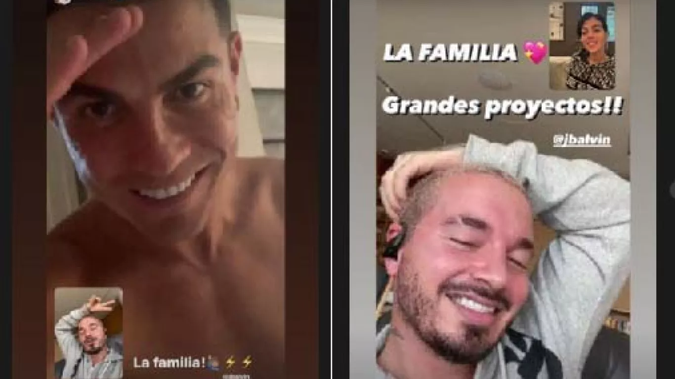 Se anuncia proyecto de J Balvin y Cristiano Ronaldo