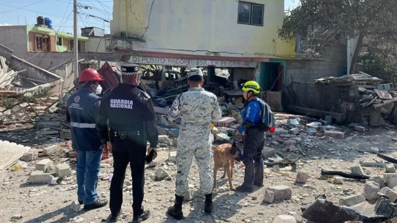 Explosión en ducto de México