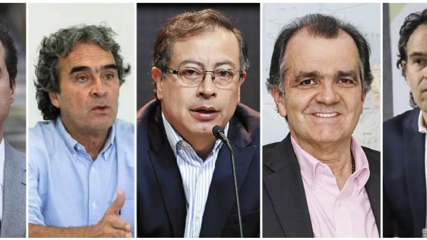 Candidatos presidenciales para 2022 en Colombia