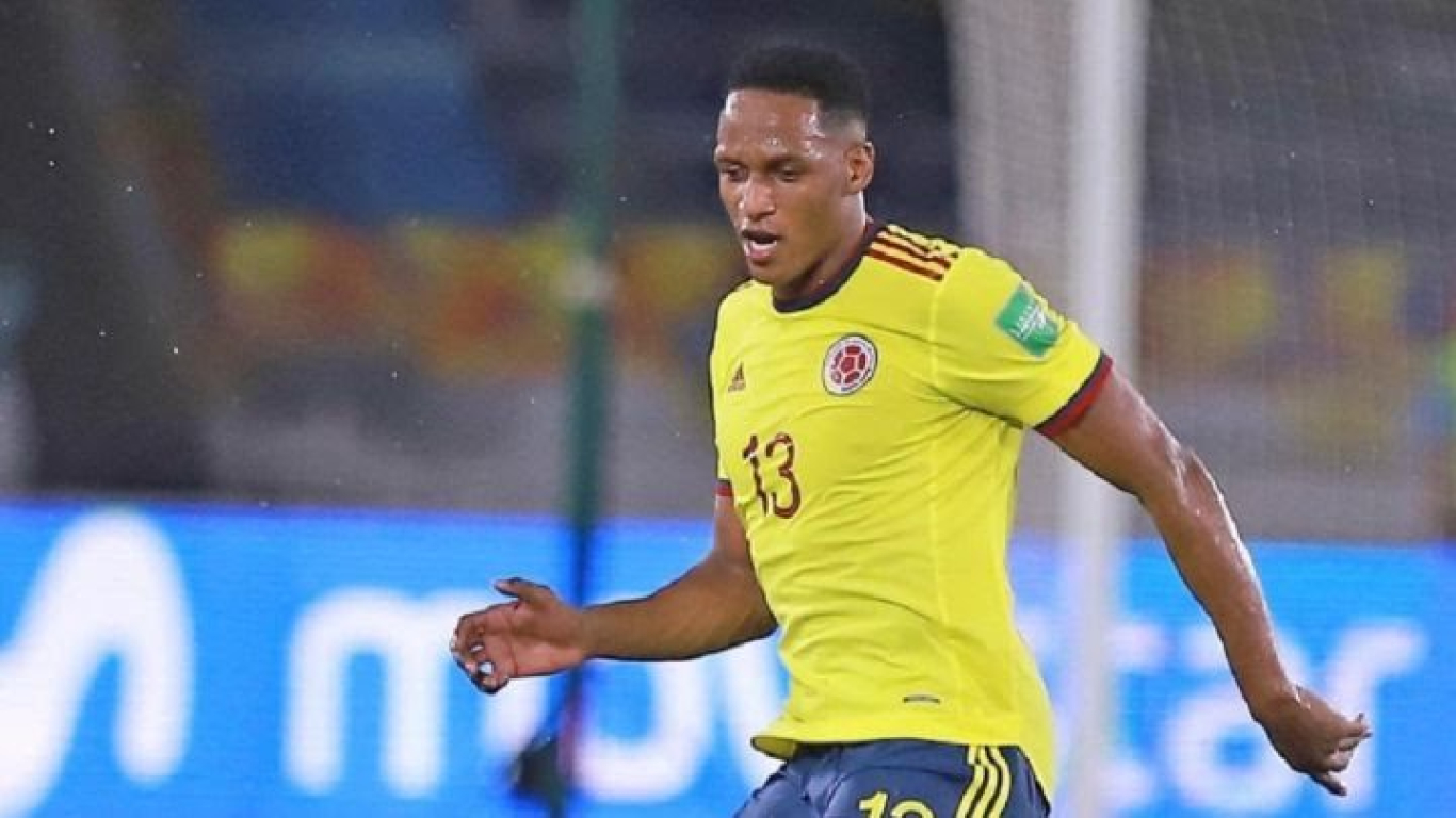 Yerry Mina desconvocado para el partido de Colombia ante Argentina